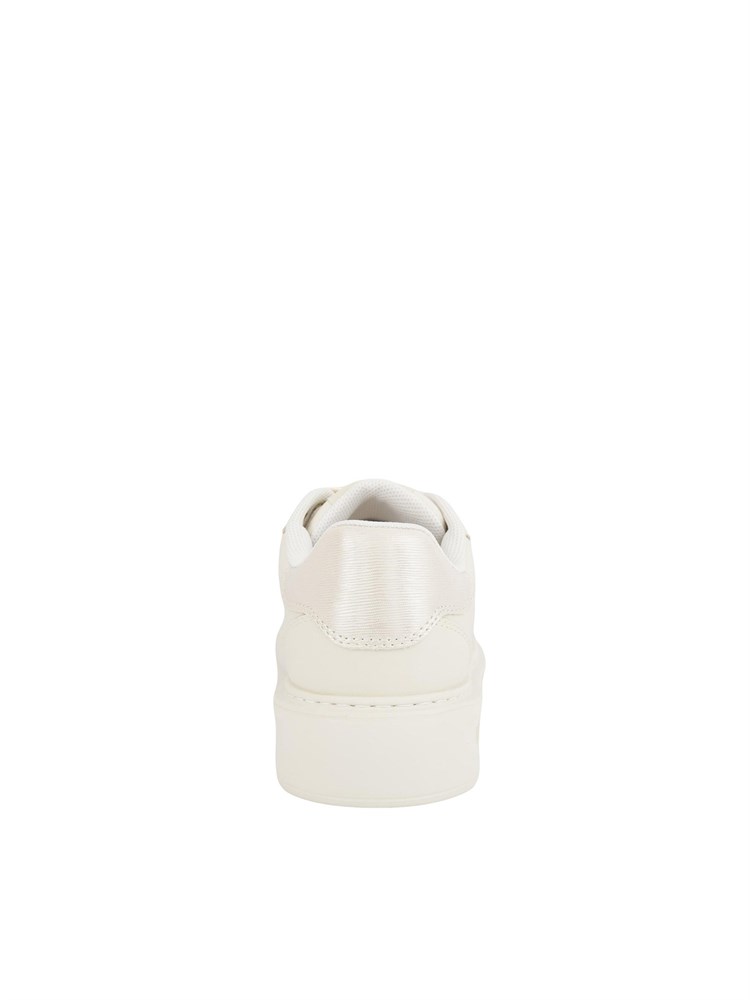 Sneakers avorio Liu Jo con logo rilievo tono su tono