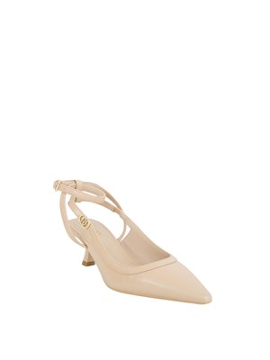 Slingback natural Liu Jo con tacco basso a cliessidra in DONNA