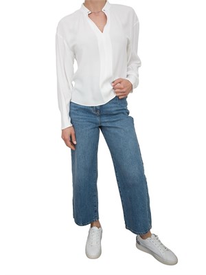 Casacca manica lunga Patrizia Pepe gemelli Fly e catena collo in DONNA