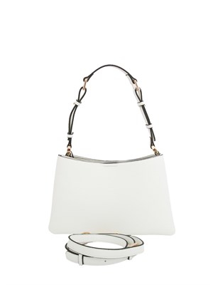 TWIN-SET Borsa a spalla celeste Twinset ecopelle martellata in DONNA