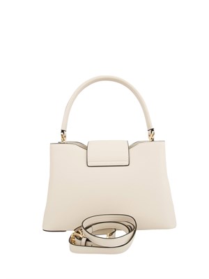 TWIN-SET Borsa a spalla avorio Twinset ecopelle liscia in DONNA