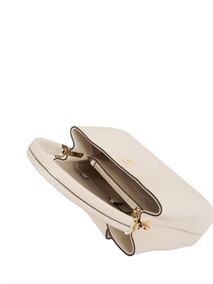 TWIN-SET Borsa a spalla avorio Twinset ecopelle liscia in DONNA