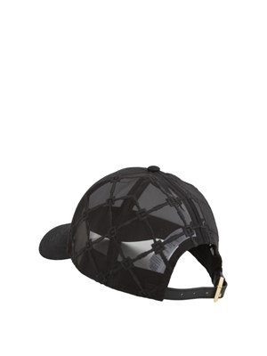 Cappello baseball Elisabetta Franchi con rete ricamo logo in DONNA