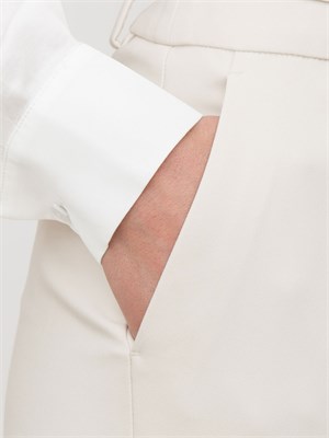 Pantalone elegante avorio Kocca stile minimal con cintura in DONNA
