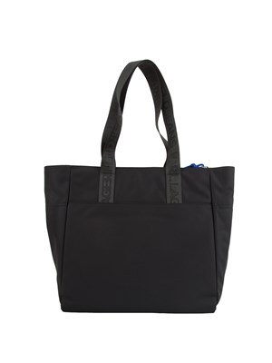 K.LAGERFELD Borsa tote donna Karl Lagerfeld Jeans in nylon nero con tasche in DONNA