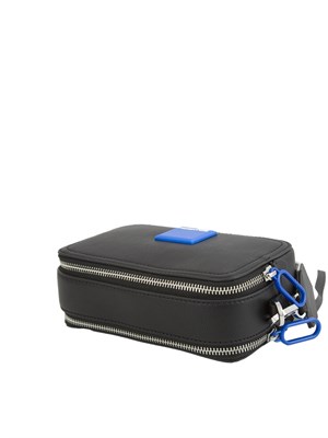 K.LAGERFELD Borsa a tracolla Karl Lagerfeld Jeans in nylon nero con tracolla logo in DONNA