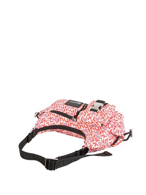 K.LAGERFELD Borsa utility Karl Lagerfeld Jeans in nylon con stampa logo colorato all over e tasche in DONNA
