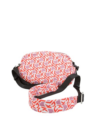K.LAGERFELD Borsa a tracolla Karl Lagerfeld Jeans in nylon con stampa logo all over e tasche in DONNA