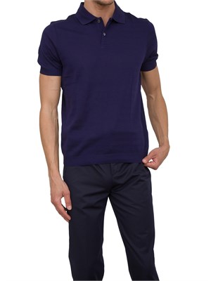 Polo Corneliani avorio in cotone in UOMO