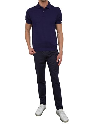 Polo Corneliani avorio in cotone in UOMO