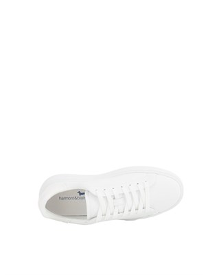 Sneakers in pelle Harmont & Blaine bianco in UOMO