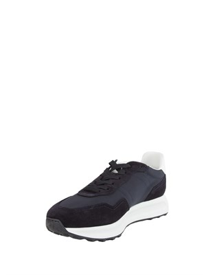Sneakers Harmont & Blaine blu con suola bicolor in UOMO