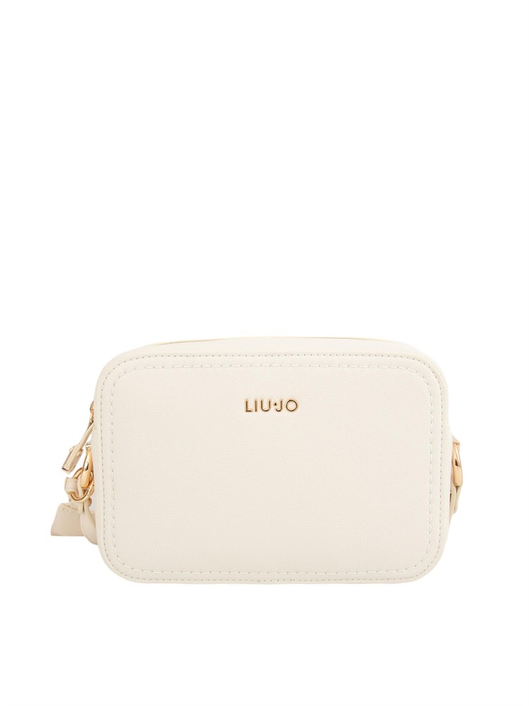 Borsa a tracolla Liu Jo donna in ecopelle avorio con tracolla regolabile