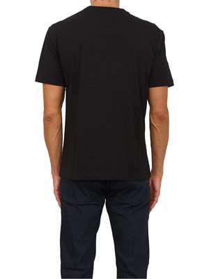 EA7 EMPORIO ARMANI T-shirt bianco EA7 Logo Series in cotone con maxi logo in UOMO