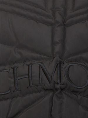 Bomber uomo Richmond X in tessuto nero trapuntato Union Jack in UOMO