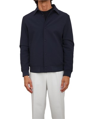 Giubbino Antony Morato regular fit in tessuto blu con eco-imbottitura DuPont Sorona in UOMO