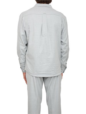 Camicia Antony Morato relaxed fit in misto viscosa grigia dal tocco caldo in UOMO