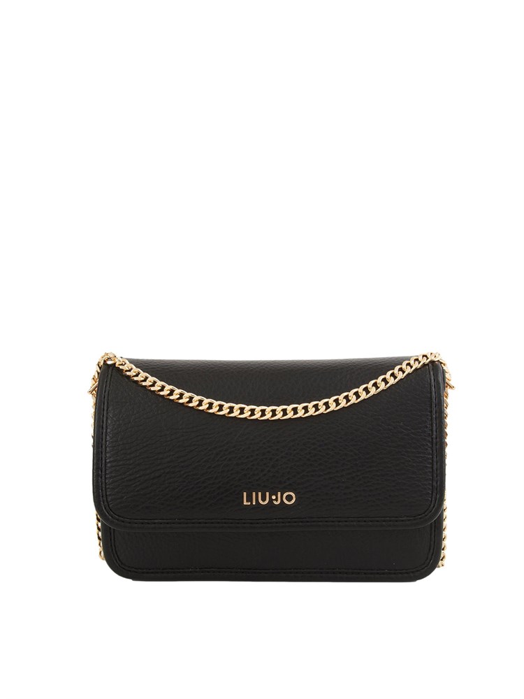 Borsa Liu Jo in ecopelle martellata nera