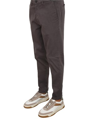 Pantaloni chino uomo Liu Jo in cotone grigio in UOMO