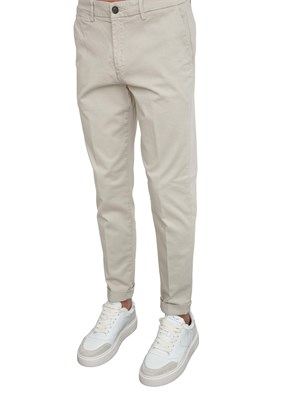 Pantaloni chino uomo Liu Jo in cotone beige in UOMO