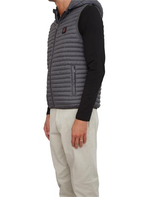 Giubbino gilet imbottito Liu Jo uomo in nylon grigio in UOMO