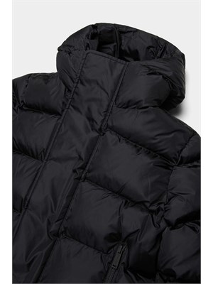 DSQUARED2 JUNIOR Giubbino Dsquared2 Kids nero in nylon trapuntato in BAMBINO