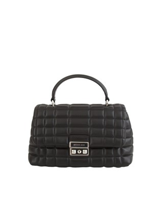 Borsa Tribeca di Michael Michael Kors in pelle trapuntata nera in DONNA