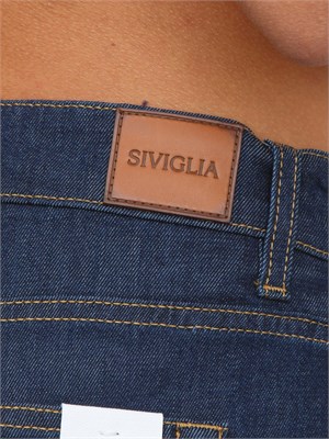 SIVIGLIA Jeans Siciglia uomo in denim di cotone blu in UOMO