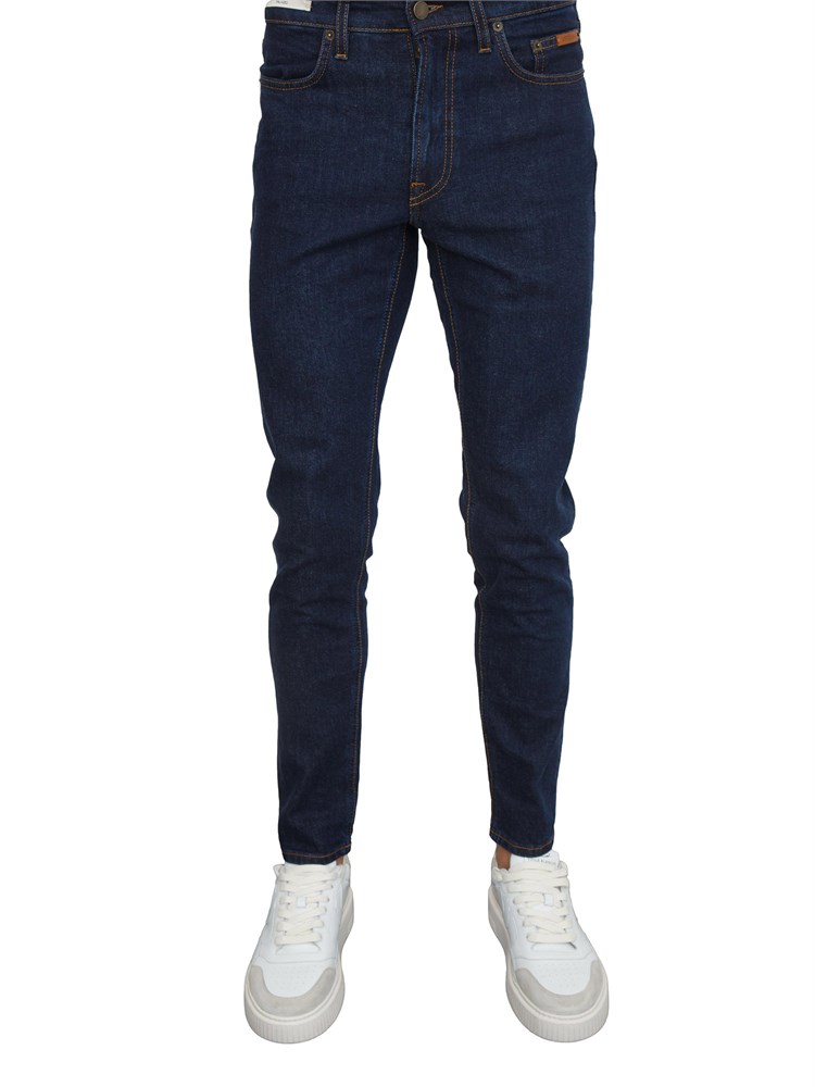 Jeans Siviglia uomo slim fit in denim blu