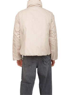 Giubbino giacca reversibile iBlues in tessuto antigoccia beige in DONNA