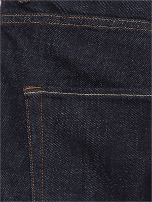 Jeans Guess Jeans uomo in denim blu scuro relaxed slim in UOMO