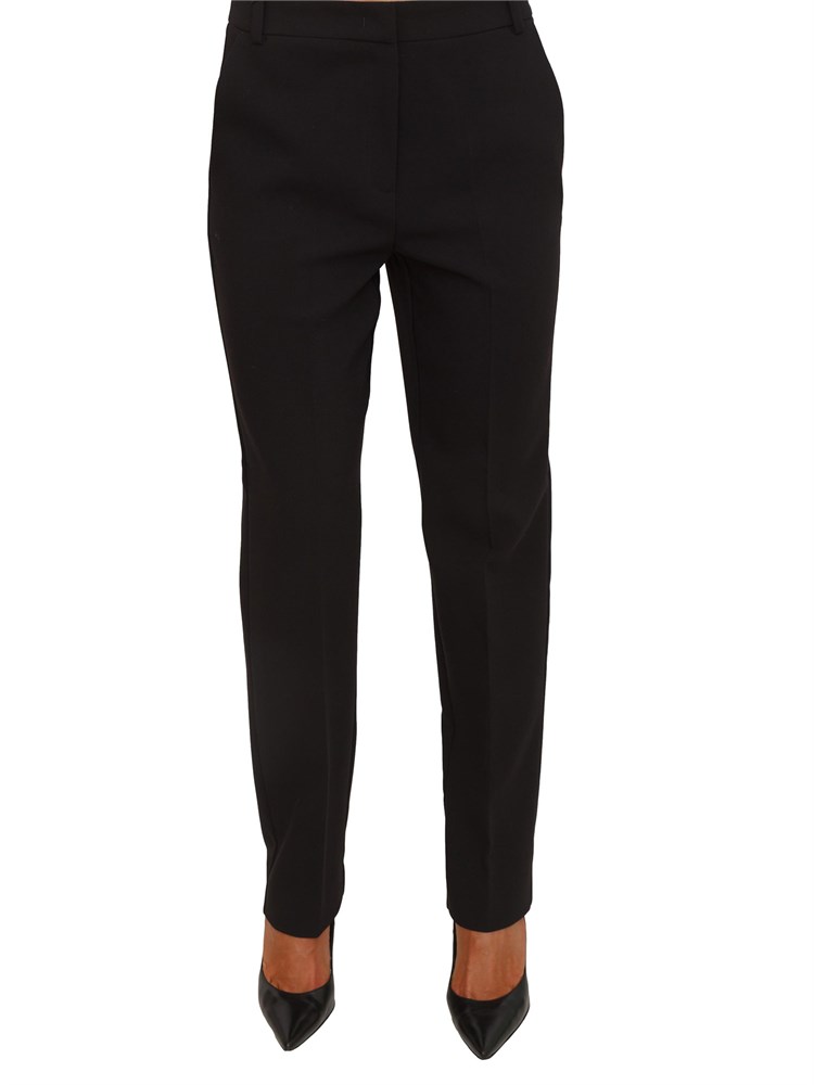 Pantalone Eresia Emme Marella in misto viscosa nero