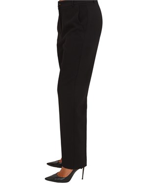 Pantalone Eresia Emme Marella in misto viscosa nero in DONNA