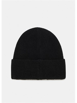 Set Liu Jo berretto e sciarpa in lana nera in DONNA