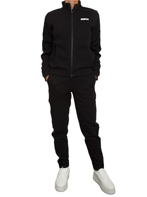 Tuta sportiva EA7 Emporio Armani in tecnologia VENTUS7 nero in DONNA