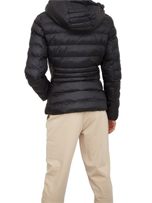 Giubbino donna EA7 Emporio Armani in nylon shiny nero in DONNA