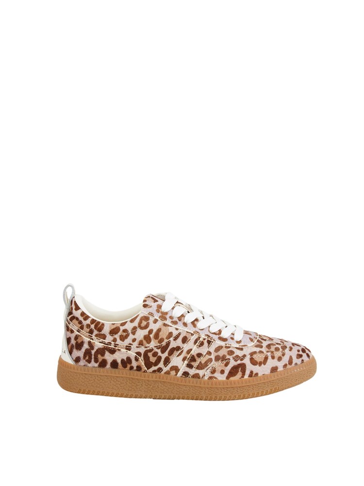 Sneaker Marella in cavallino animalier marrone