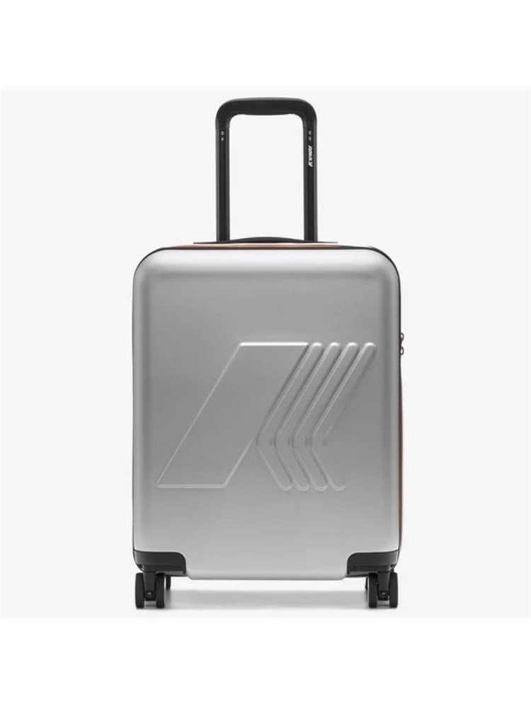 Trolley K-WAY Eudoxie in policarbonato grigio