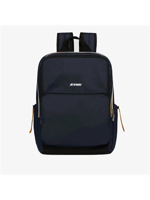 Zaino Unisex Blu K-way GIZY con Scomparto per Laptop Imbottito in UOMO