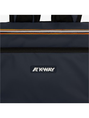 Zaino Unisex Blu K-way GIZY con Scomparto per Laptop Imbottito in UOMO