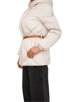 Piumino donna Fracomina in tessuto beige in DONNA