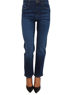 Jeans a sigaretta Sinfonia Nenette in denim superstretch blu in DONNA