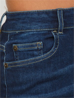 Jeans a sigaretta Sinfonia Nenette in denim superstretch blu in DONNA