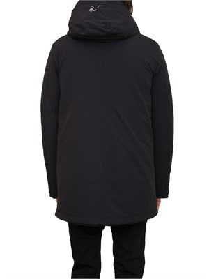 Giubbino uomo Dekker in nylon tecnico nero in UOMO