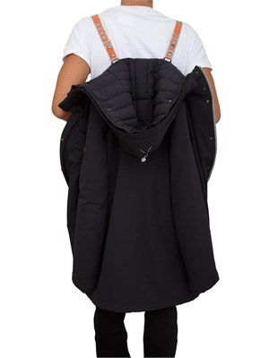 Giubbino uomo Dekker in nylon tecnico nero in UOMO