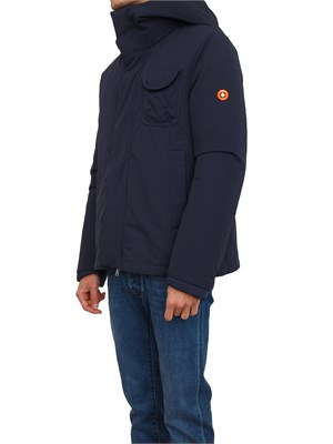 Giubbino uomo Dekker in nylon blu in UOMO