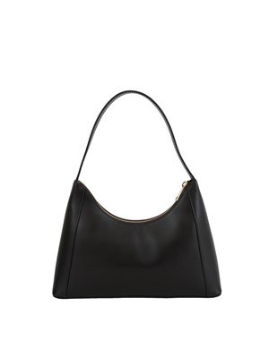 Borsa a spalla Furla Diamante S in pelle nera in DONNA