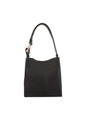 Borsa secchiello Furla Nuvola Mini in pelle nera in DONNA