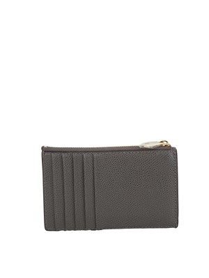 Porta carte di credito Furla Camelia M in pelle grigia in DONNA