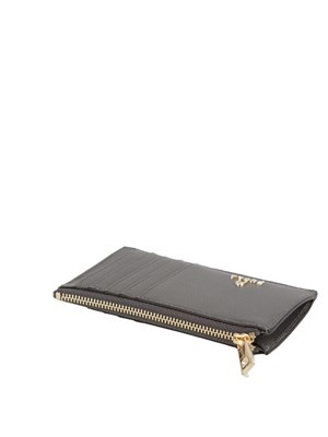 Porta carte di credito Furla Camelia M in pelle grigia in DONNA